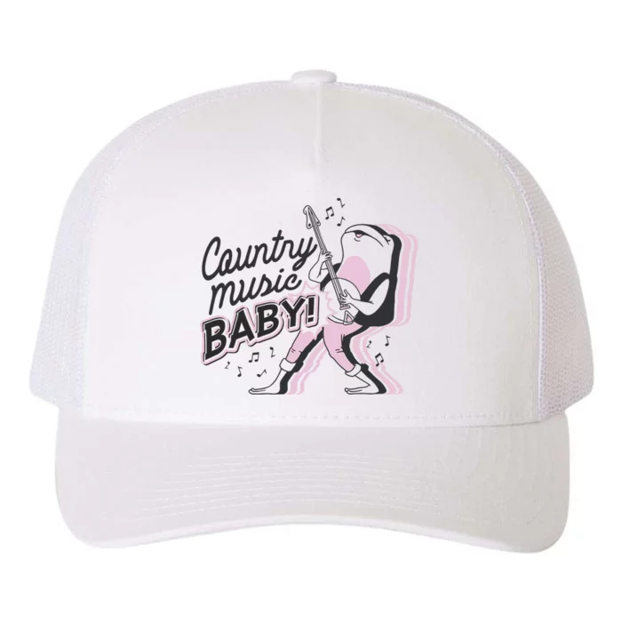 Country Music Baby Frog Yupoong Adult 5-Panel Trucker Hat