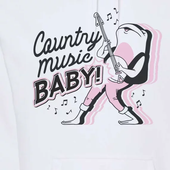 Country Music Baby Frog Premium Hoodie