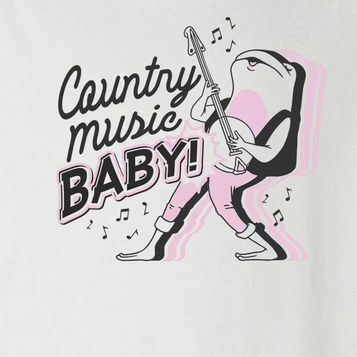 Country Music Baby Frog Toddler Long Sleeve Shirt