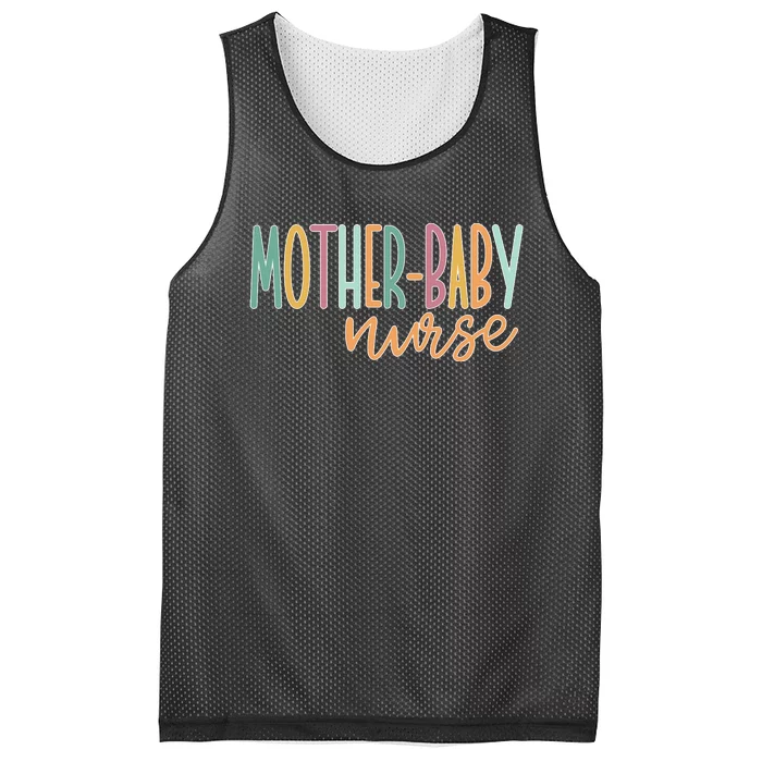 Cute Mother Baby Nurse Gift Mesh Reversible Basketball Jersey Tank