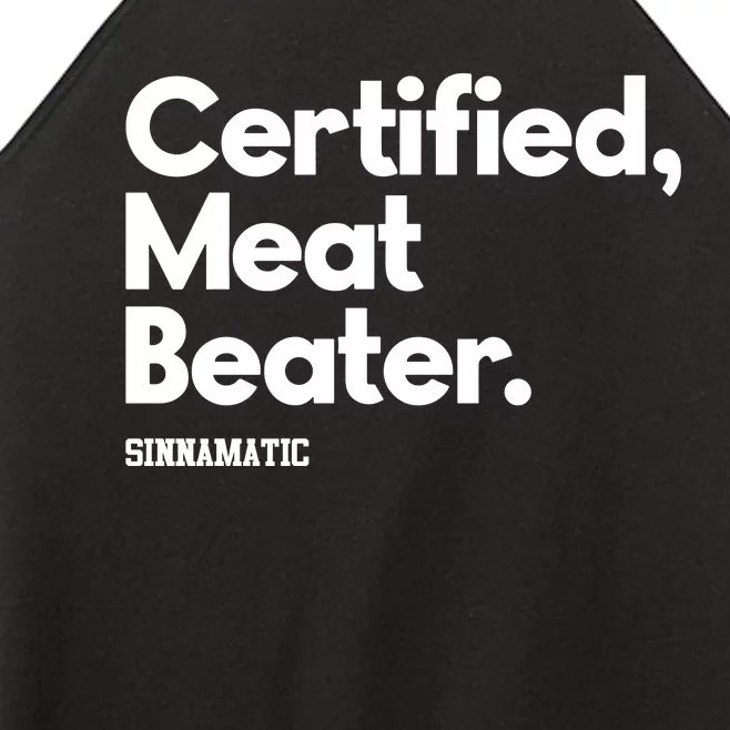 Certified Meat Beater Sinnamatic Women’s Perfect Tri Rocker Tank