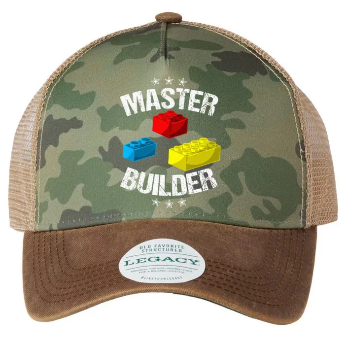 Cool Master Builder Funny Building Blocks Gift Men Women Legacy Tie Dye Trucker Hat