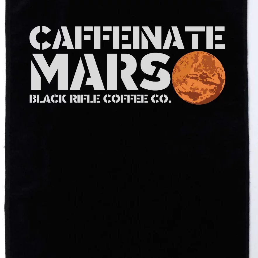 Caffeinate Mars Black Rifle Coffee Co. Platinum Collection Golf Towel