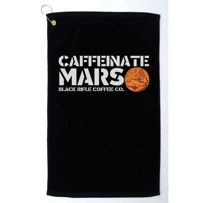 Caffeinate Mars Black Rifle Coffee Co. Platinum Collection Golf Towel