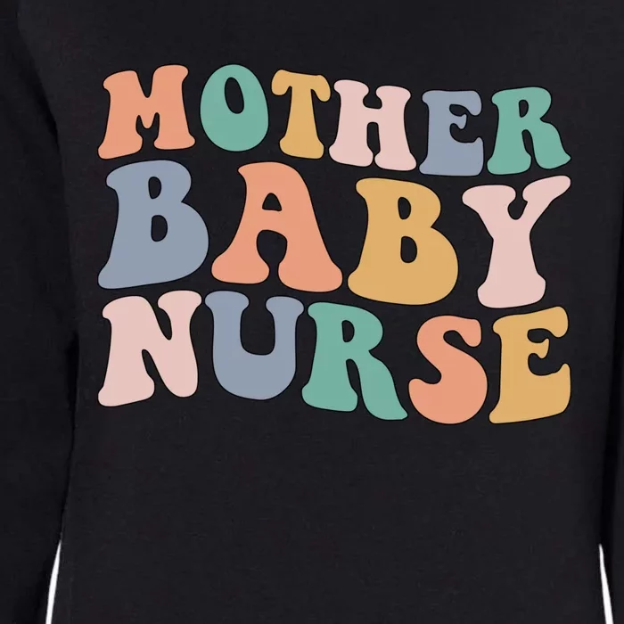 Cute Mother Baby Nurse Gift Womens California Wash Sweatshirt