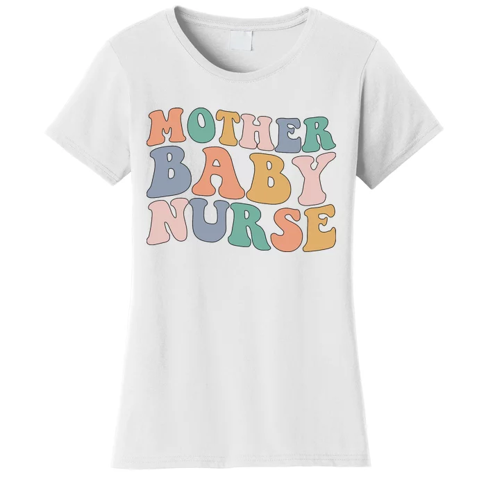 Cute Mother Baby Nurse Gift Women's T-Shirt