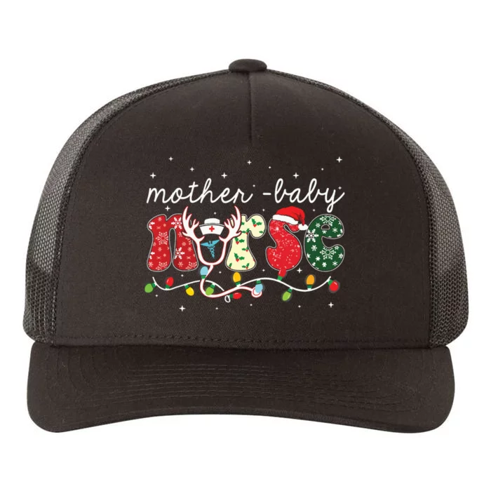 Christmas Mother Baby Nurses Wrap The Best Gifts Yupoong Adult 5-Panel Trucker Hat