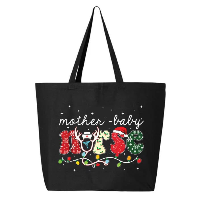 Christmas Mother Baby Nurses Wrap The Best Gifts 25L Jumbo Tote