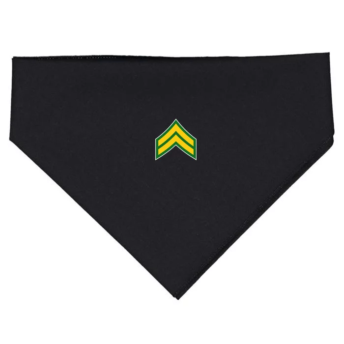 Corporal Military Badge USA-Made Doggie Bandana