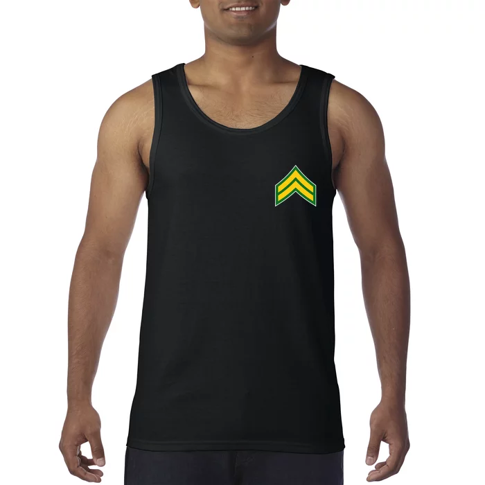 Corporal Military Badge Tank Top