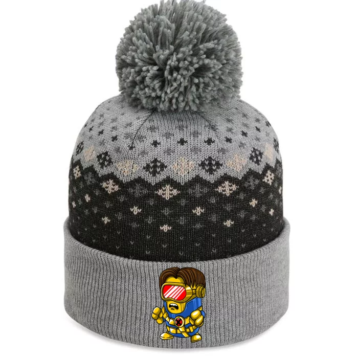 Cyclops Minion Costum The Baniff Cuffed Pom Beanie