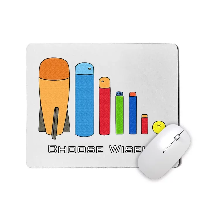 Coop772 Merch  Choose Wisely Mousepad