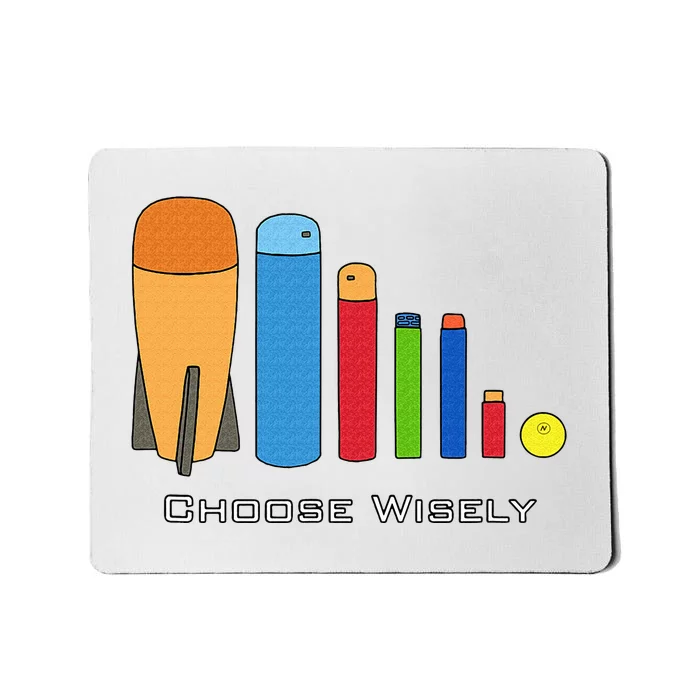 Coop772 Merch  Choose Wisely Mousepad