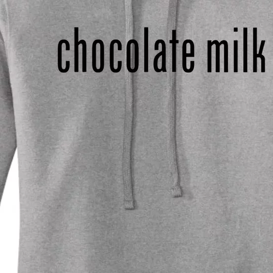 Chocolate Milk Costume Halloween Pretend Im Chocolate Milk Women's Pullover Hoodie