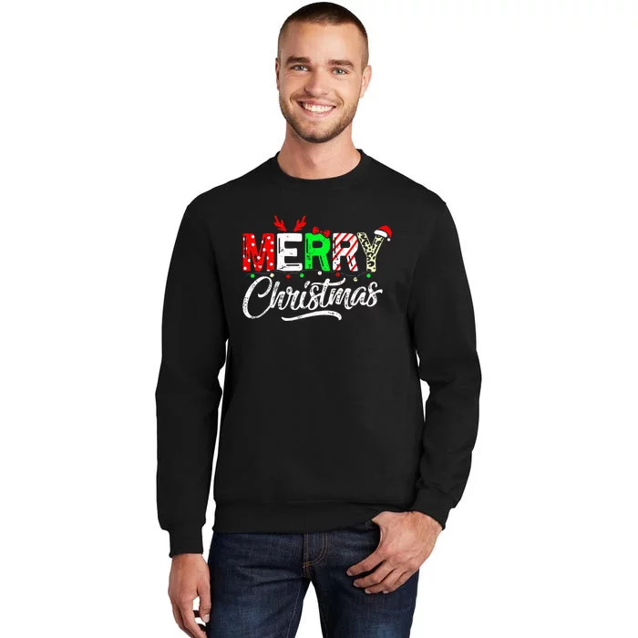 Cute Merry Christmas Matching Family Christmas Sweatshirt