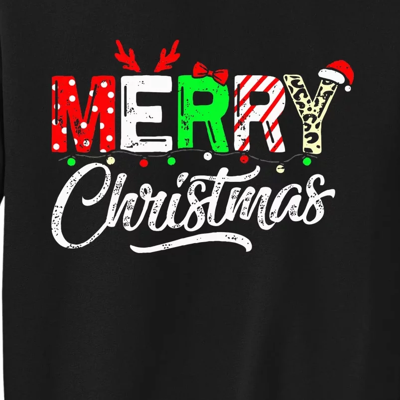 Cute Merry Christmas Matching Family Christmas Sweatshirt