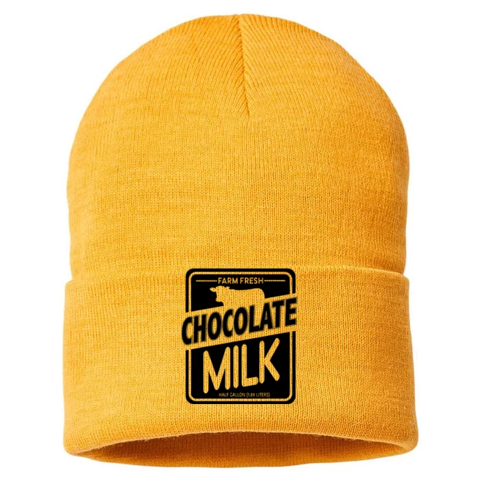 Chocolate Milk Costume T Chocolate Milk Sustainable Knit Beanie