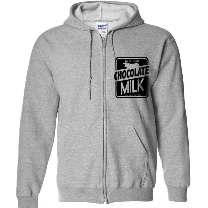 Chocolate Milk Costume T Chocolate Milk Full Zip Hoodie