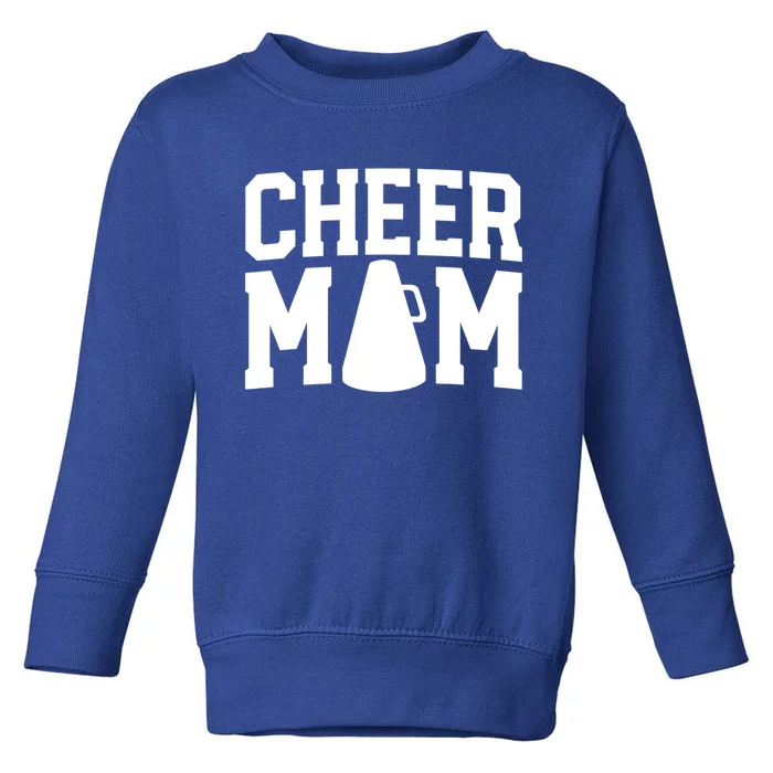 Cheer Mom Cute Gift Cheerleader Mom Funny Gift Mother Cool Gift Toddler Sweatshirt