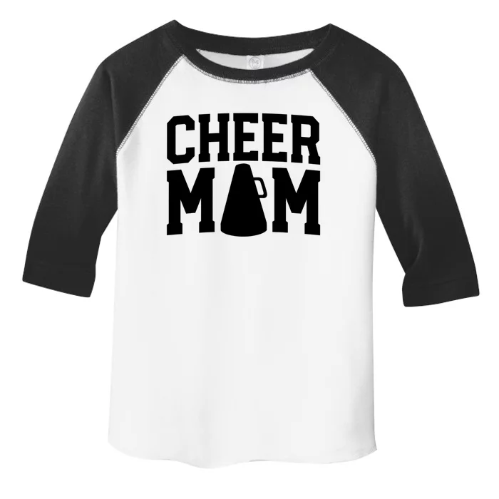 Cheer Mom Cute Gift Cheerleader Mom Funny Gift Mother Cool Gift Toddler Fine Jersey T-Shirt