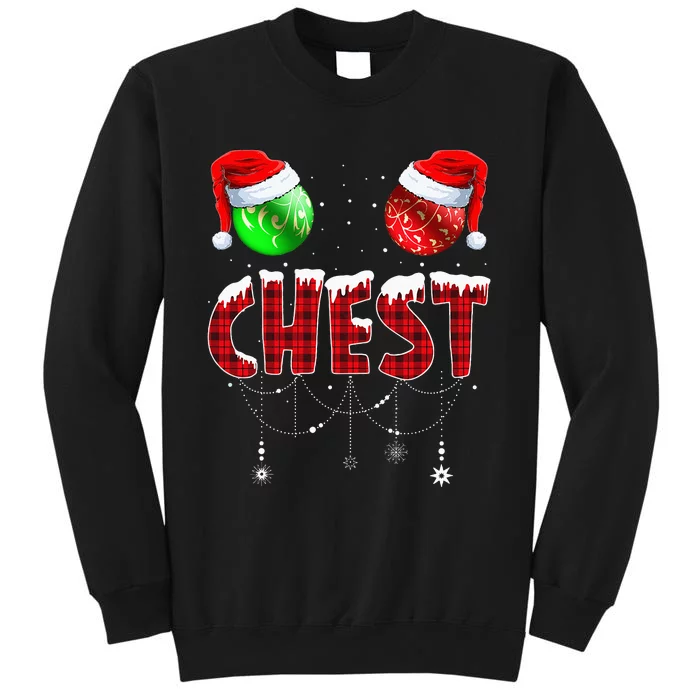 Christmas Matching Couple Family Chestnuts Tall Sweatshirt