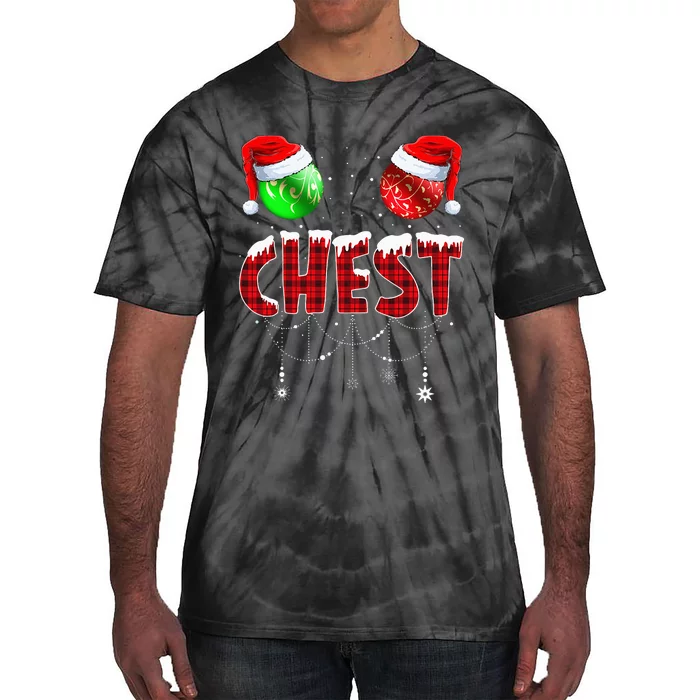 Christmas Matching Couple Family Chestnuts Tie-Dye T-Shirt