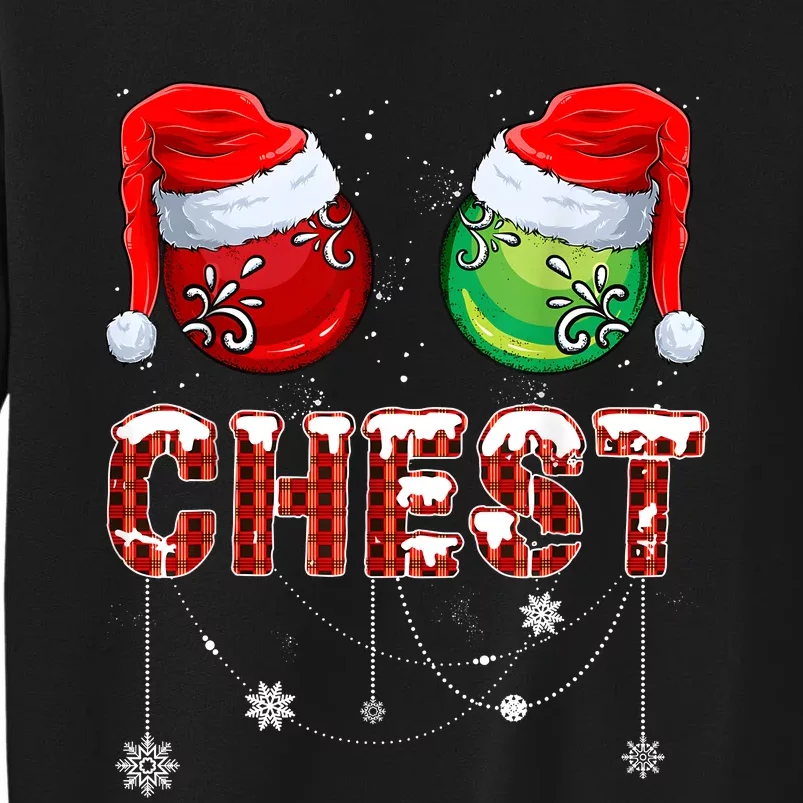 Christmas Matching Couple Family Chestnuts Tall Sweatshirt