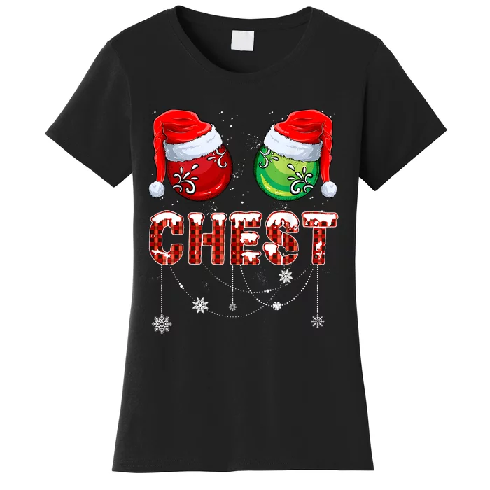 Christmas Matching Couple Family Chestnuts Women's T-Shirt