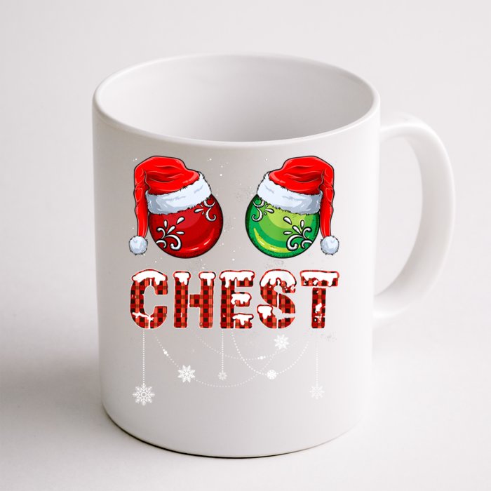 Christmas Matching Couple Family Chestnuts Front & Back Coffee Mug