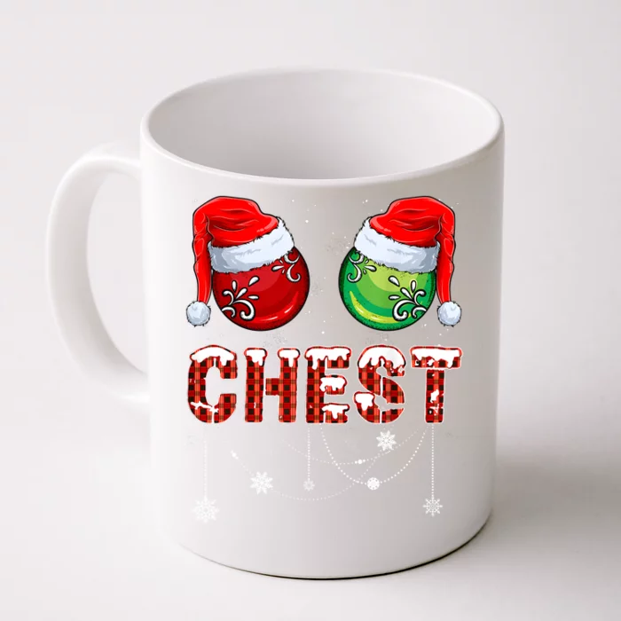 Christmas Matching Couple Family Chestnuts Front & Back Coffee Mug