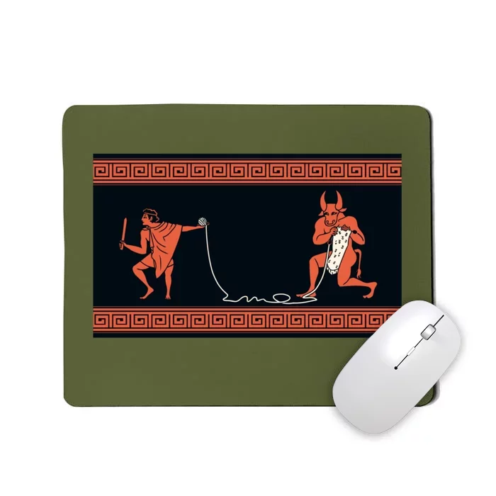 Crafty Minotaur Mousepad