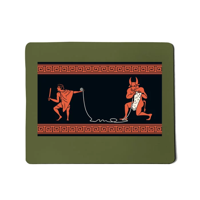 Crafty Minotaur Mousepad