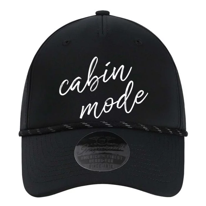 Cabin Mode Cabin Vacation Gift Performance The Dyno Cap