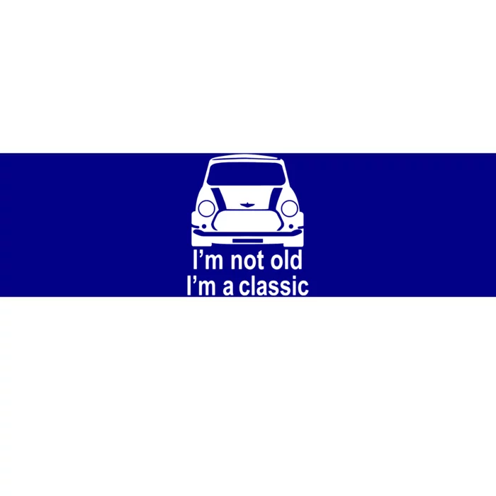 Classic Mini Bumper Sticker