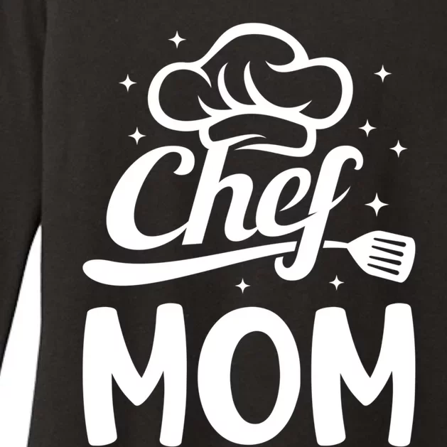 Chef Mom Culinary Mom Restaurant Cooking Kitchen Cooking Mom Cool Gift Womens CVC Long Sleeve Shirt