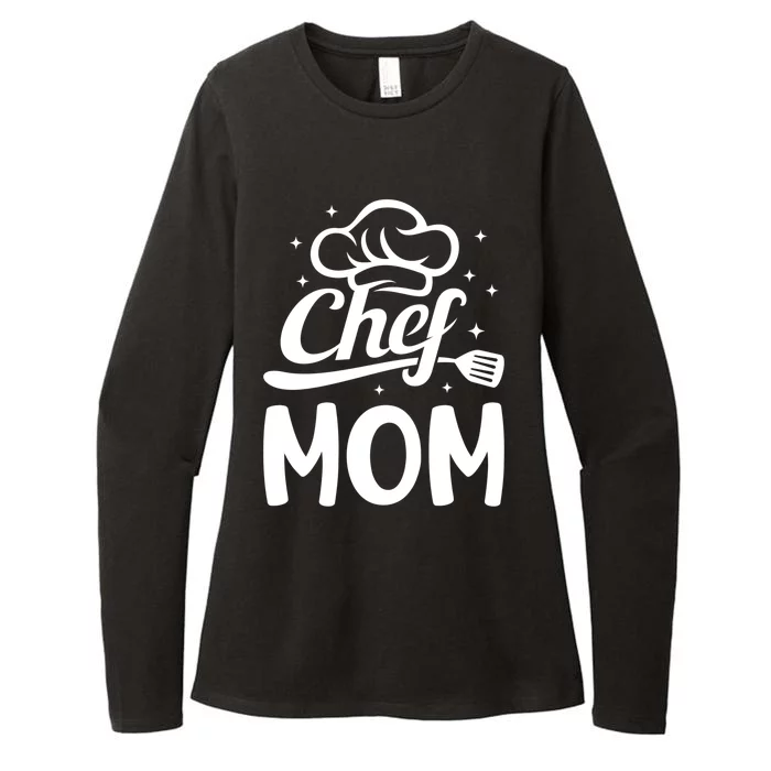 Chef Mom Culinary Mom Restaurant Cooking Kitchen Cooking Mom Cool Gift Womens CVC Long Sleeve Shirt