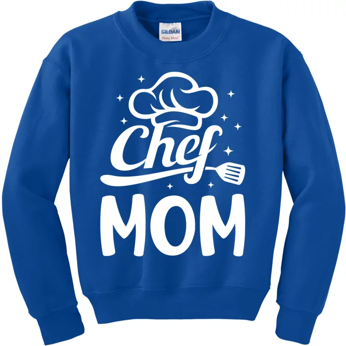 Chef Mom Culinary Mom Restaurant Cooking Kitchen Cooking Mom Cool Gift Kids Sweatshirt