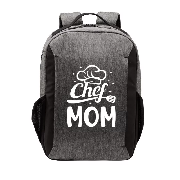 Chef Mom Culinary Mom Restaurant Cooking Kitchen Cooking Mom Cool Gift Vector Backpack