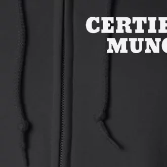 Certified Munch Full Zip Hoodie