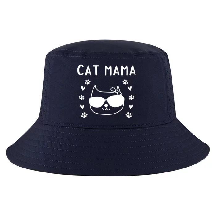 Cat Mama Cat Mom Cute Cat Lover I Cat Mama Gift Cool Comfort Performance Bucket Hat