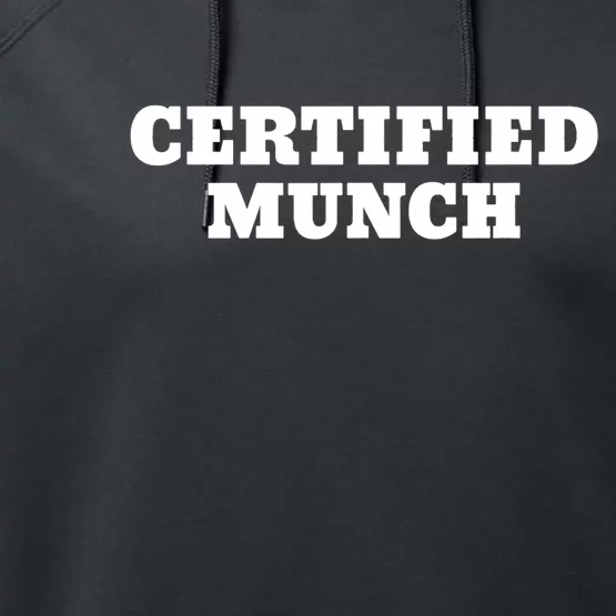 Certified Munch Performance Fleece Hoodie