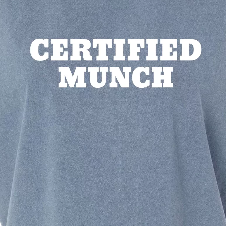 Certified Munch Garment-Dyed Women's Muscle Tee