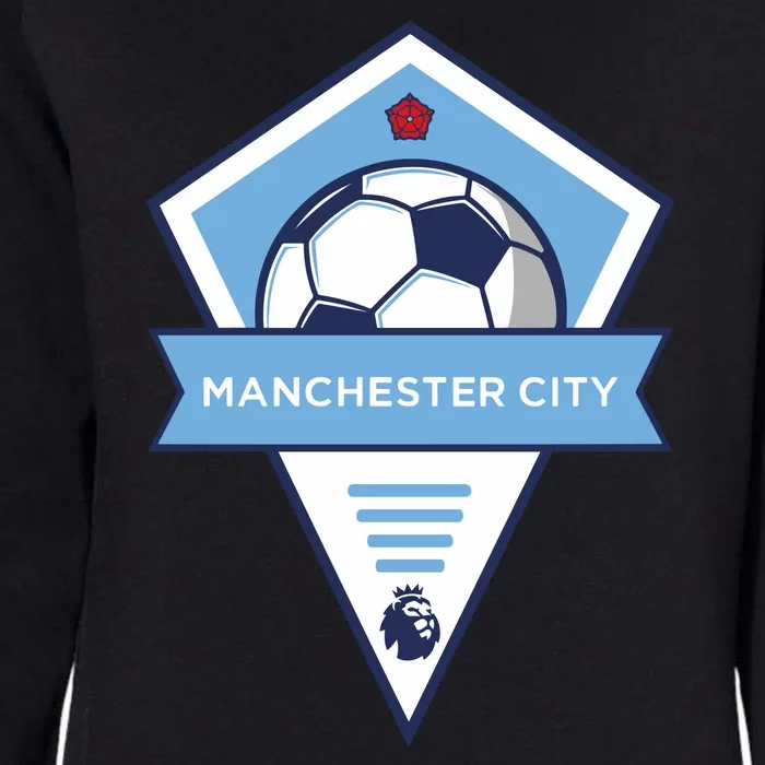 Cool Man City Soccer Team Womens California Wash Sweatshirt