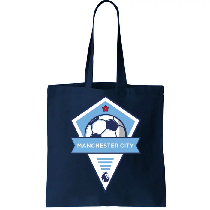 Cool Man City Soccer Team Tote Bag