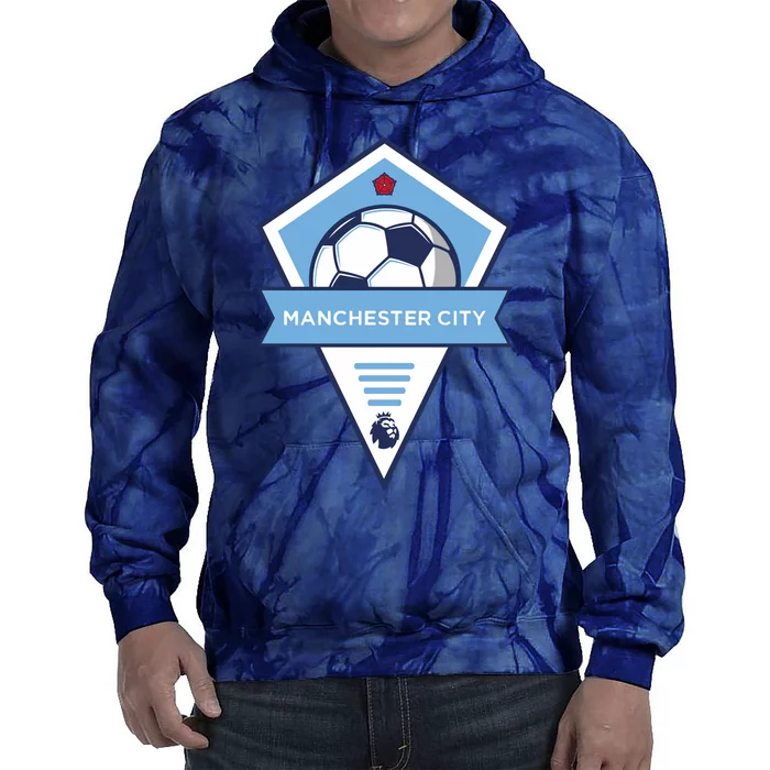 Cool Man City Soccer Team Tie Dye Hoodie