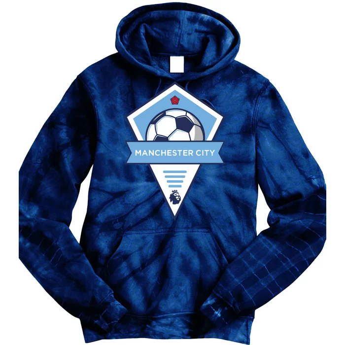 Cool Man City Soccer Team Tie Dye Hoodie