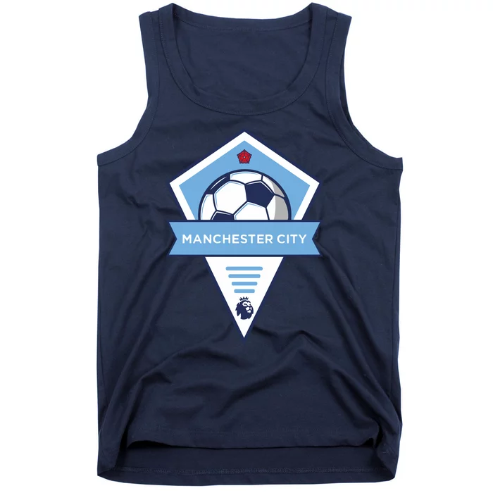 Cool Man City Soccer Team Tank Top