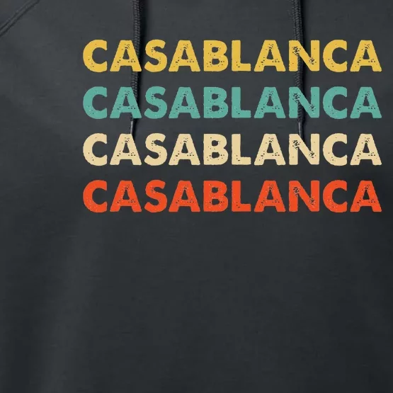 Casablanca Morocco Performance Fleece Hoodie