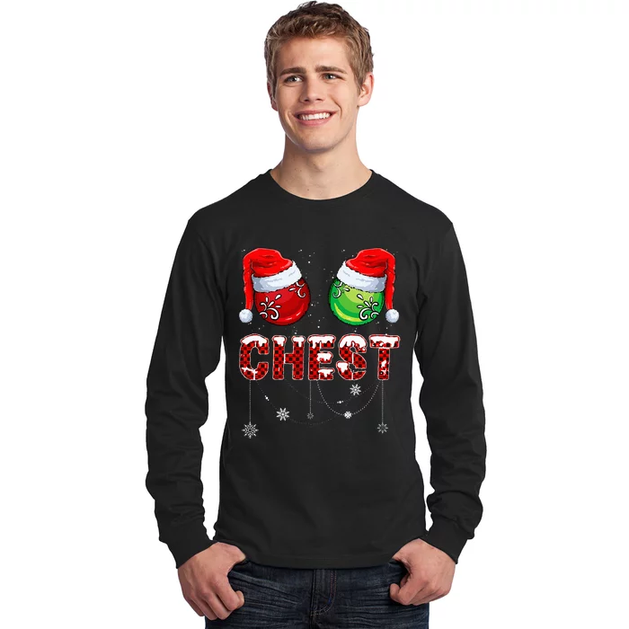 Christmas Matching Couple Family Chestnuts Long Sleeve Shirt