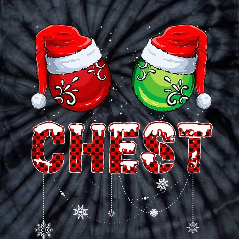 Christmas Matching Couple Family Chestnuts Tie-Dye T-Shirt